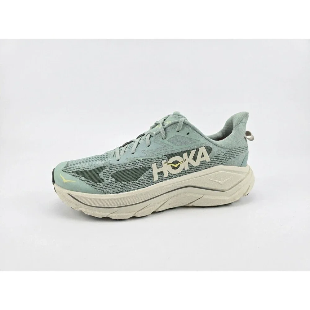 Hoka One One Challenger 8 Shoes Mens Size 13D Green Running Sneakers 1168716 JDT
